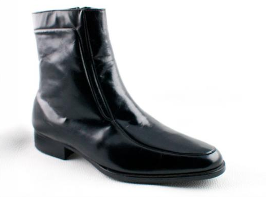 Modelo-3665, Fabricado en tafilete negro